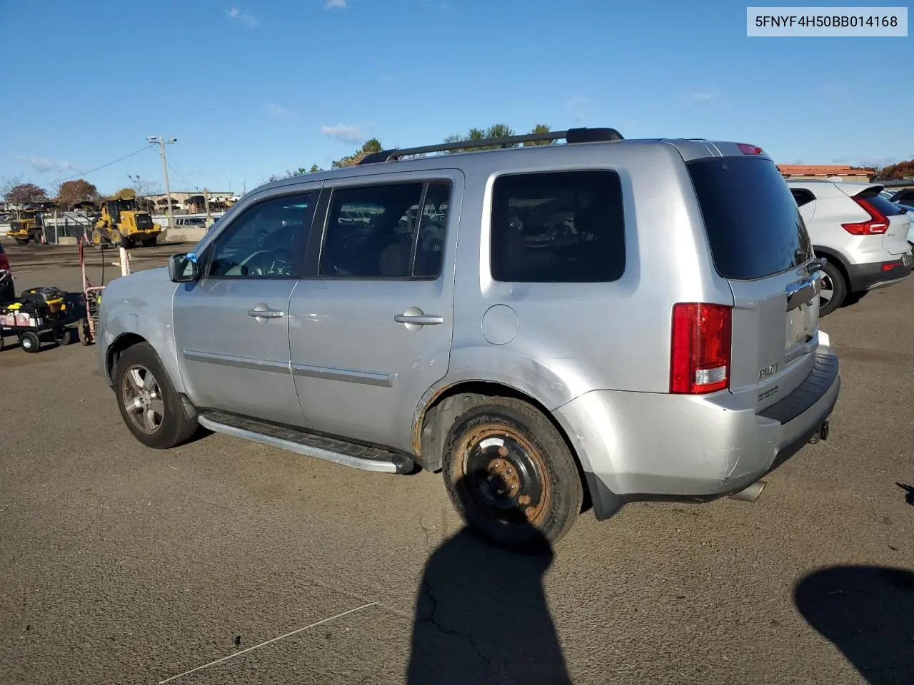 5FNYF4H50BB014168 2011 Honda Pilot Exl