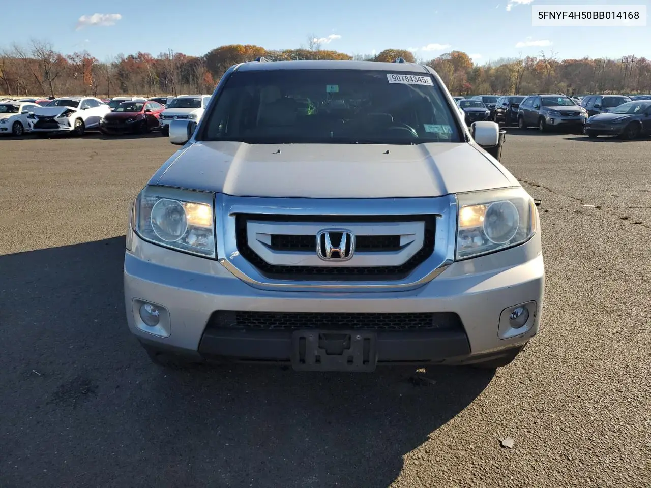 5FNYF4H50BB014168 2011 Honda Pilot Exl