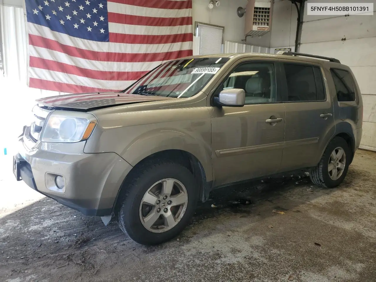 5FNYF4H50BB101391 2011 Honda Pilot Exl