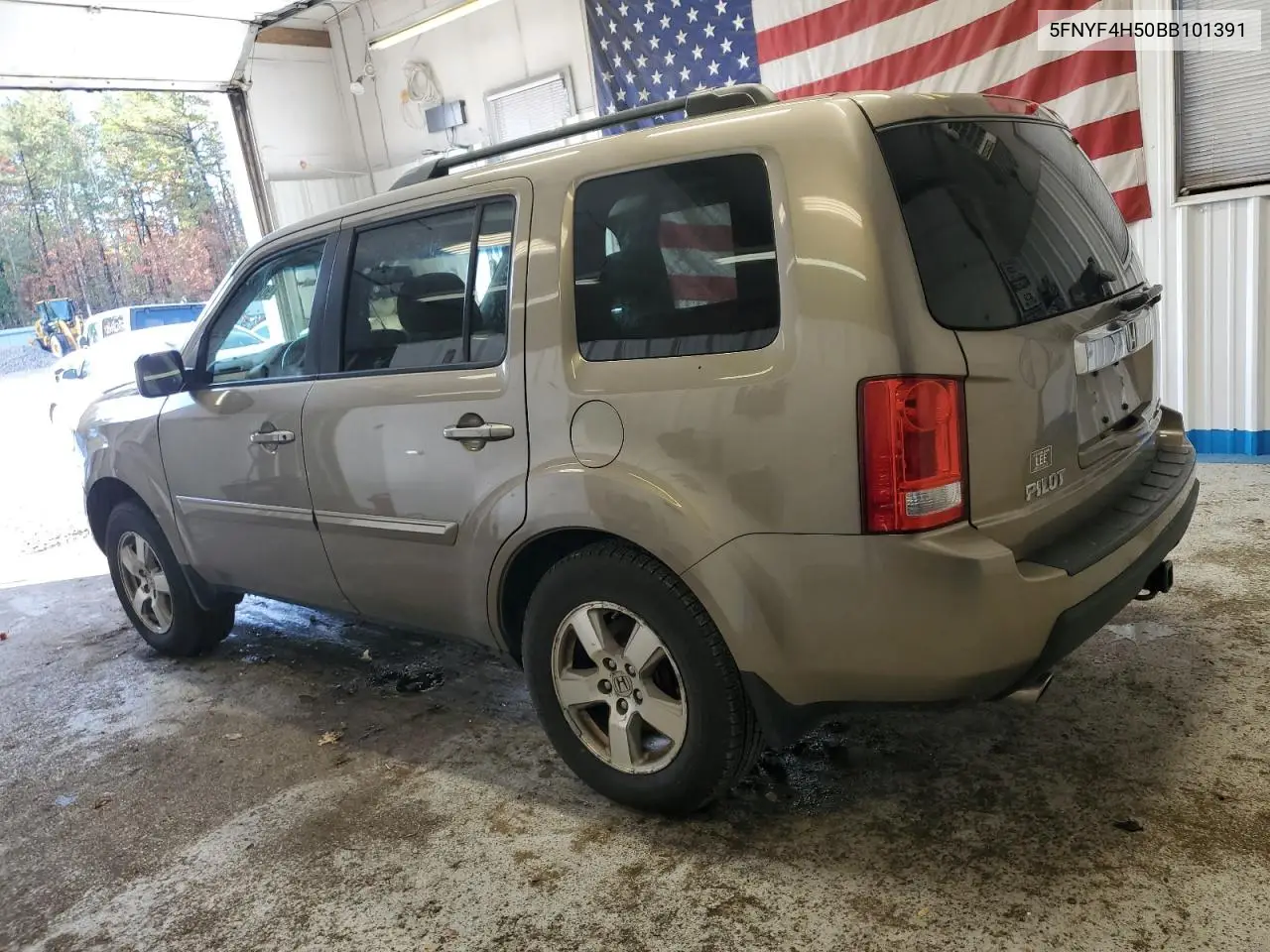 5FNYF4H50BB101391 2011 Honda Pilot Exl