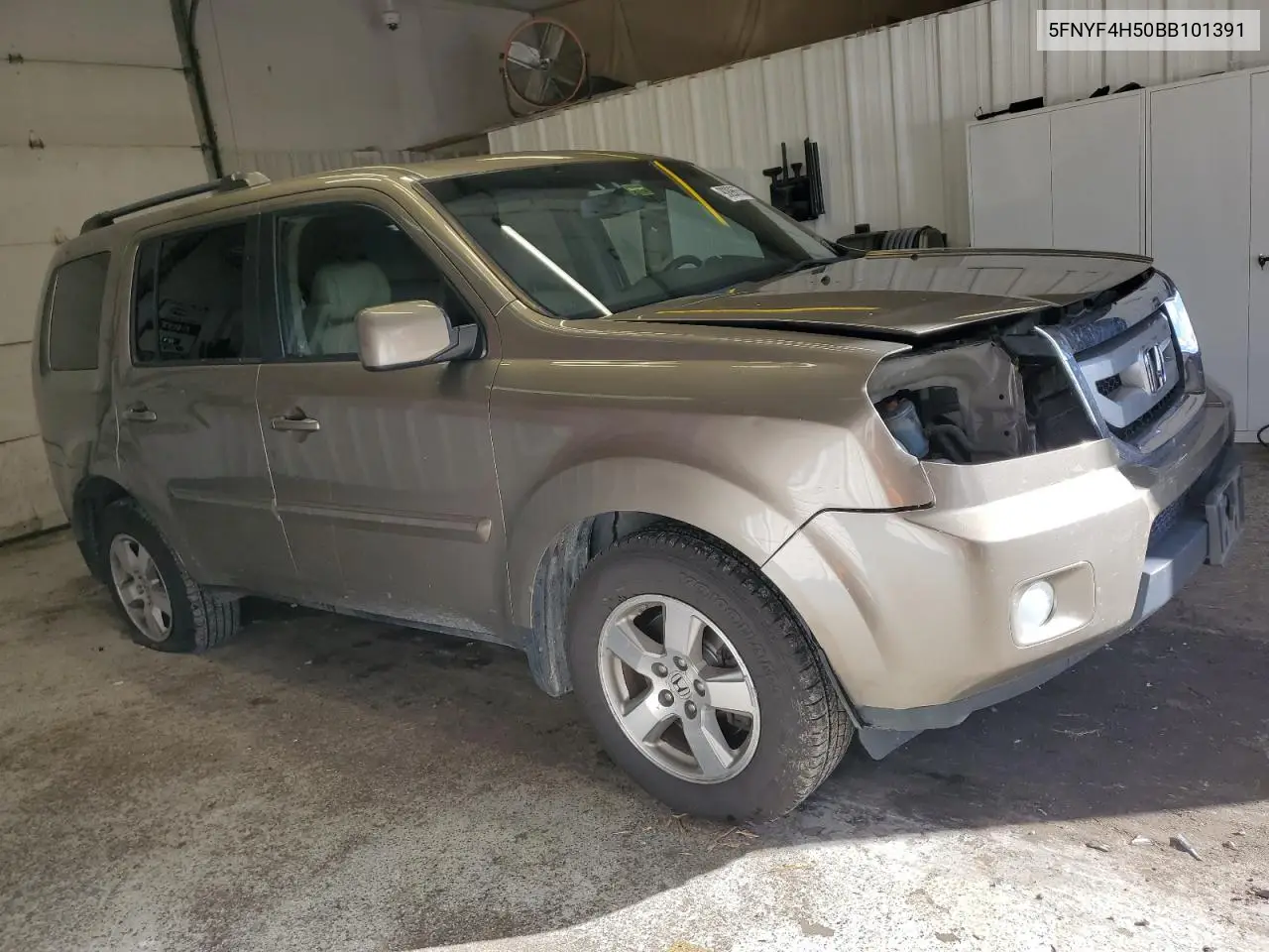 5FNYF4H50BB101391 2011 Honda Pilot Exl