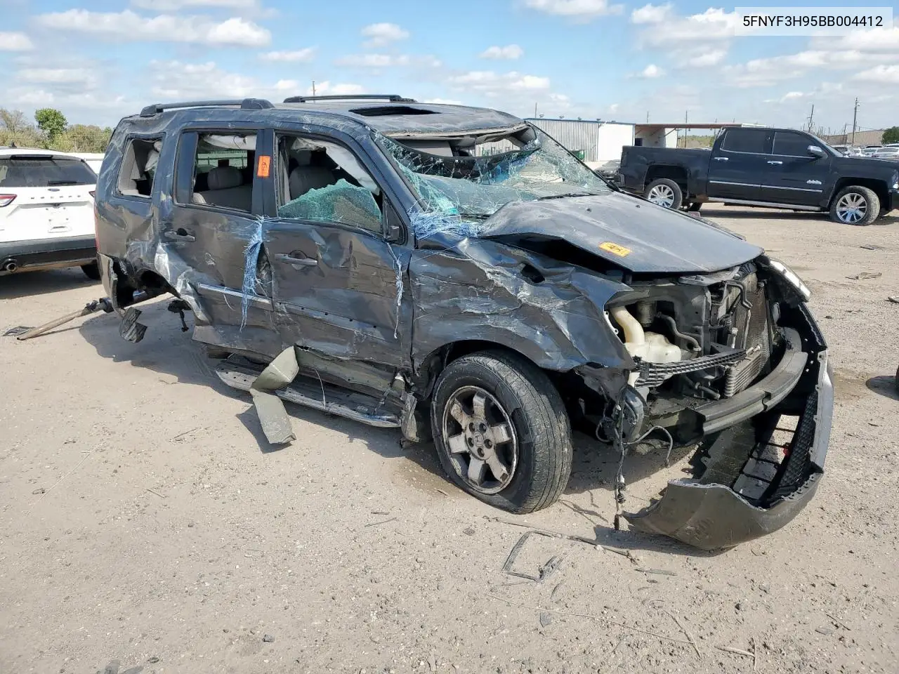 5FNYF3H95BB004412 2011 Honda Pilot Touring