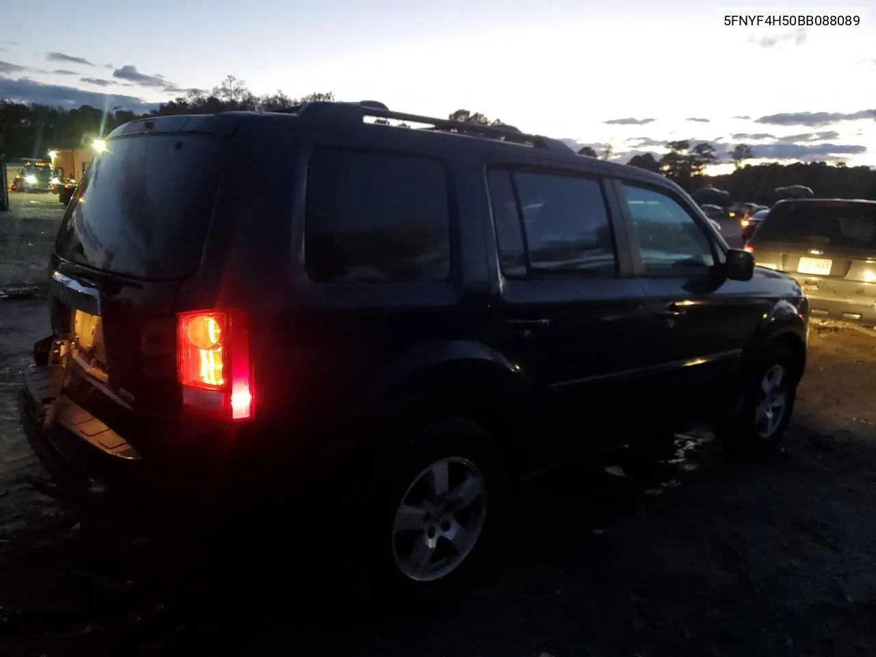 5FNYF4H50BB088089 2011 Honda Pilot Exl