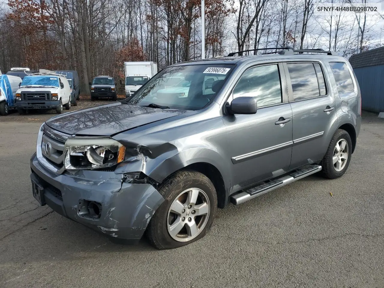 5FNYF4H48BB098702 2011 Honda Pilot Ex