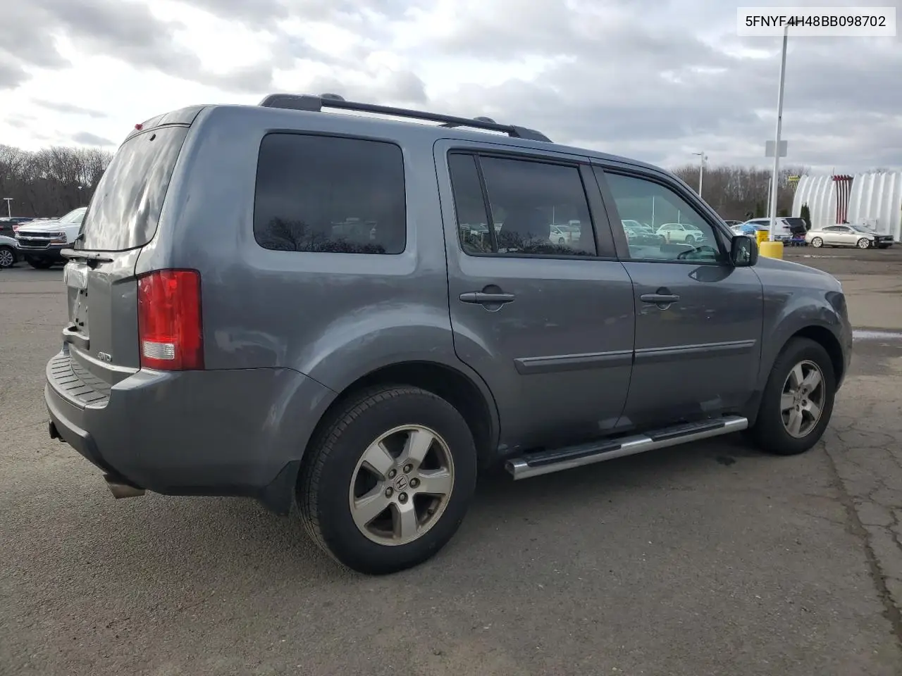 5FNYF4H48BB098702 2011 Honda Pilot Ex