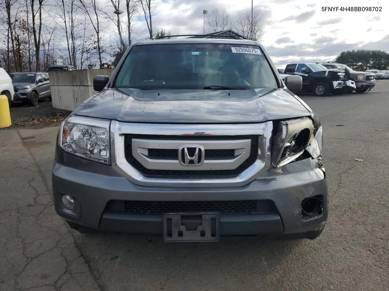 5FNYF4H48BB098702 2011 Honda Pilot Ex
