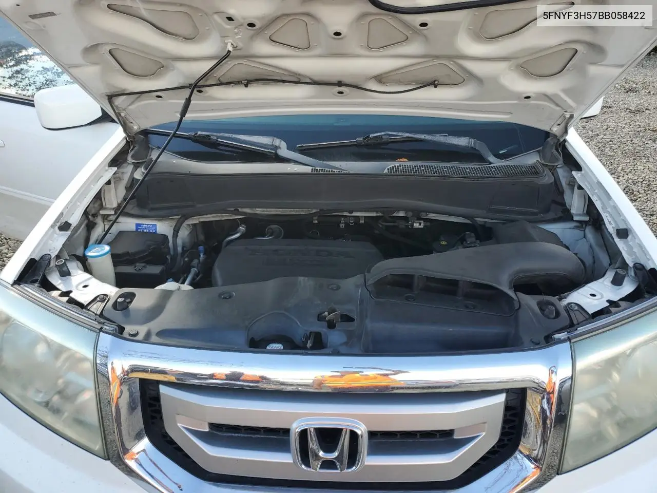 5FNYF3H57BB058422 2011 Honda Pilot Exl