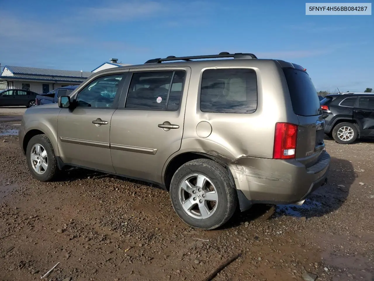 5FNYF4H56BB084287 2011 Honda Pilot Exl