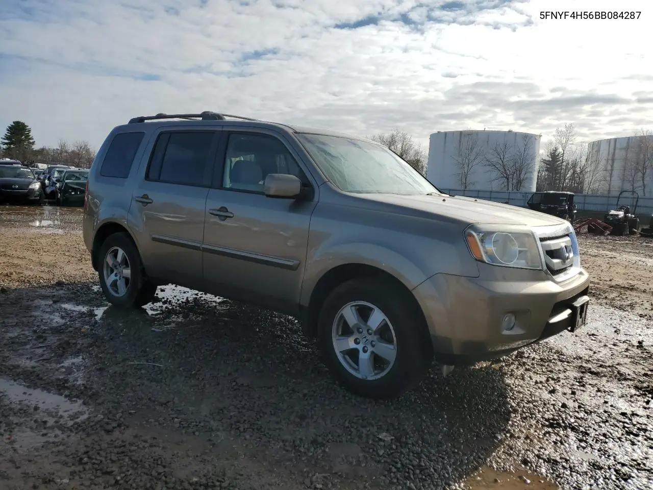 5FNYF4H56BB084287 2011 Honda Pilot Exl