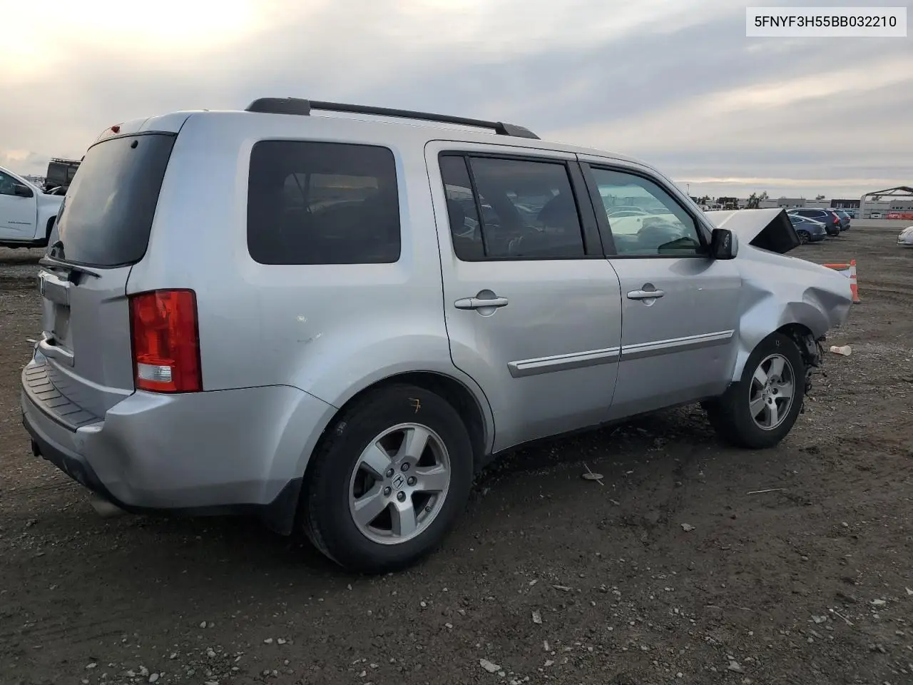 5FNYF3H55BB032210 2011 Honda Pilot Exl
