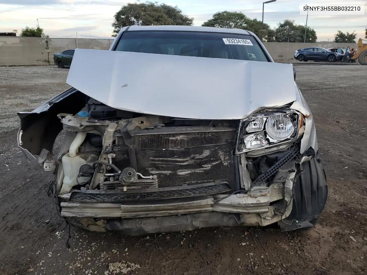 5FNYF3H55BB032210 2011 Honda Pilot Exl
