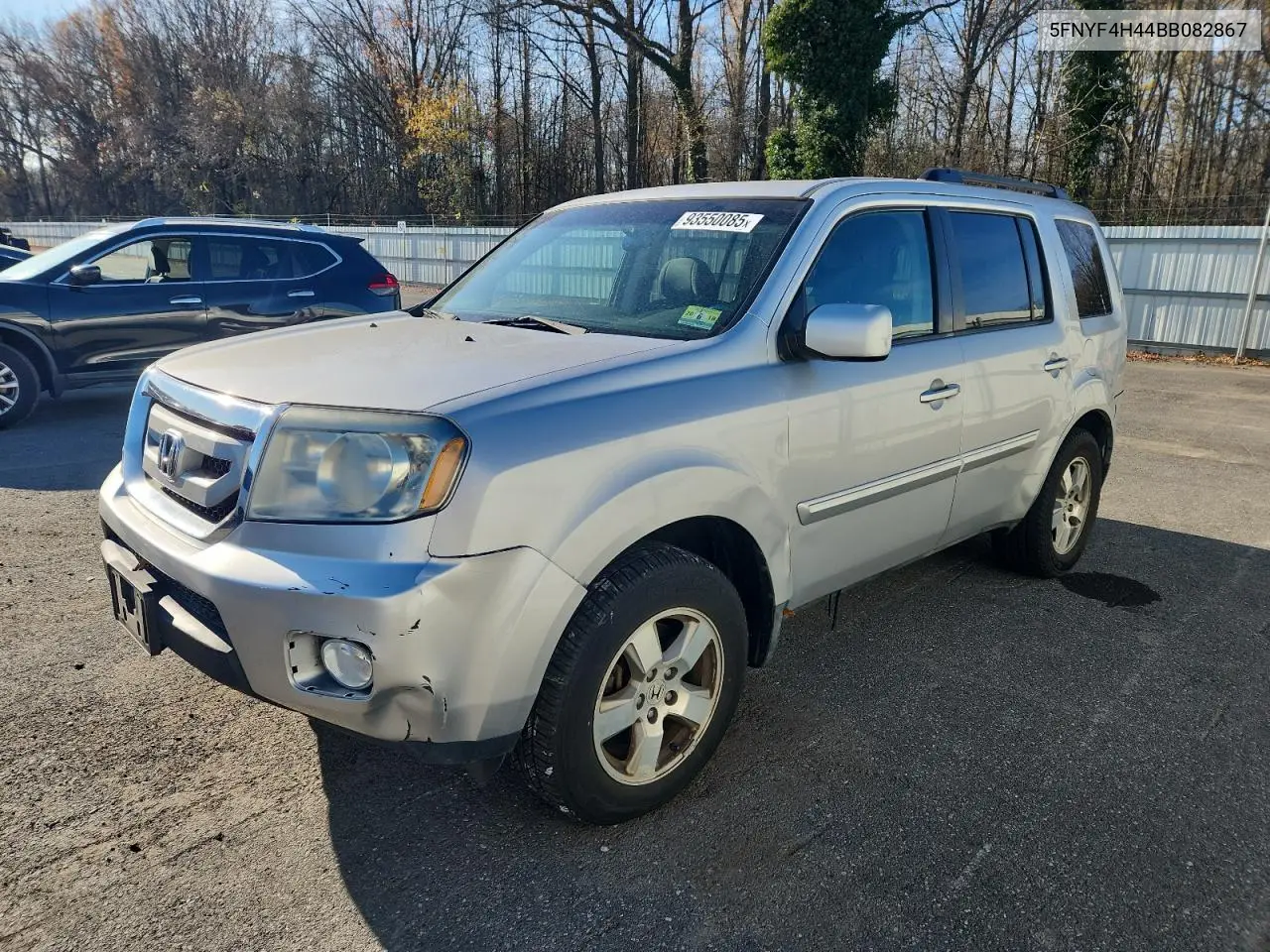 5FNYF4H44BB082867 2011 Honda Pilot Ex