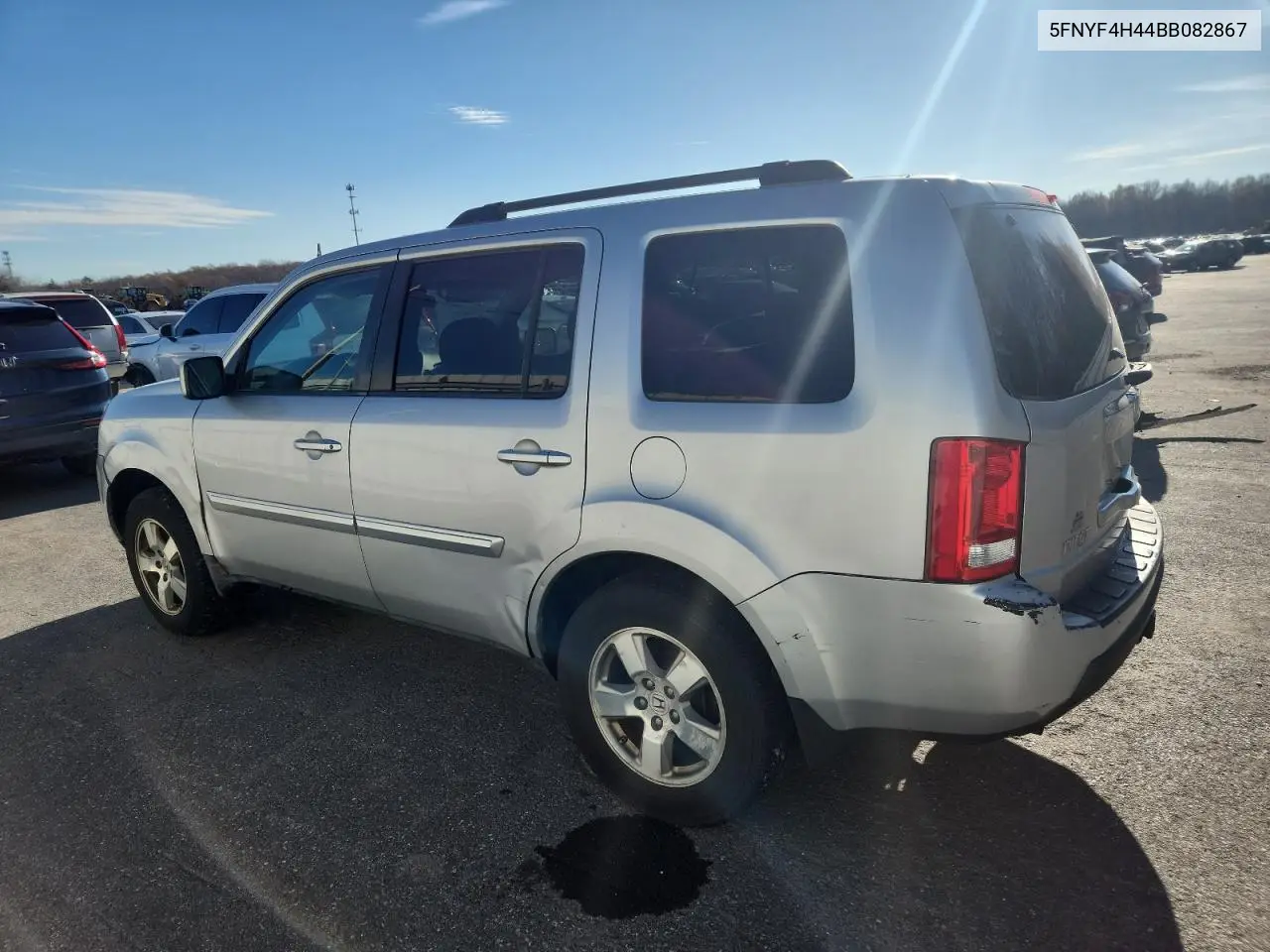 5FNYF4H44BB082867 2011 Honda Pilot Ex