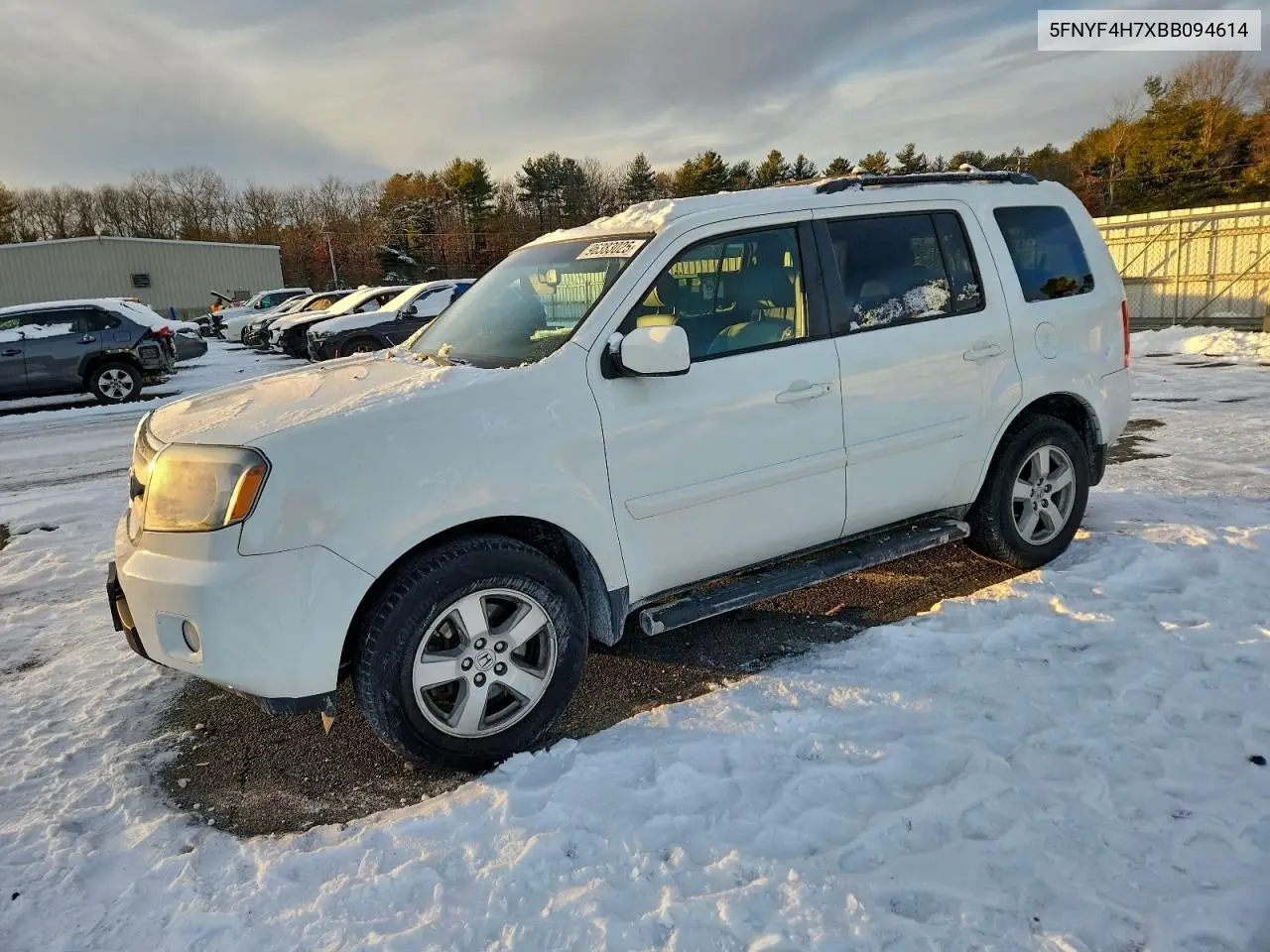 5FNYF4H7XBB094614 2011 Honda Pilot Exln