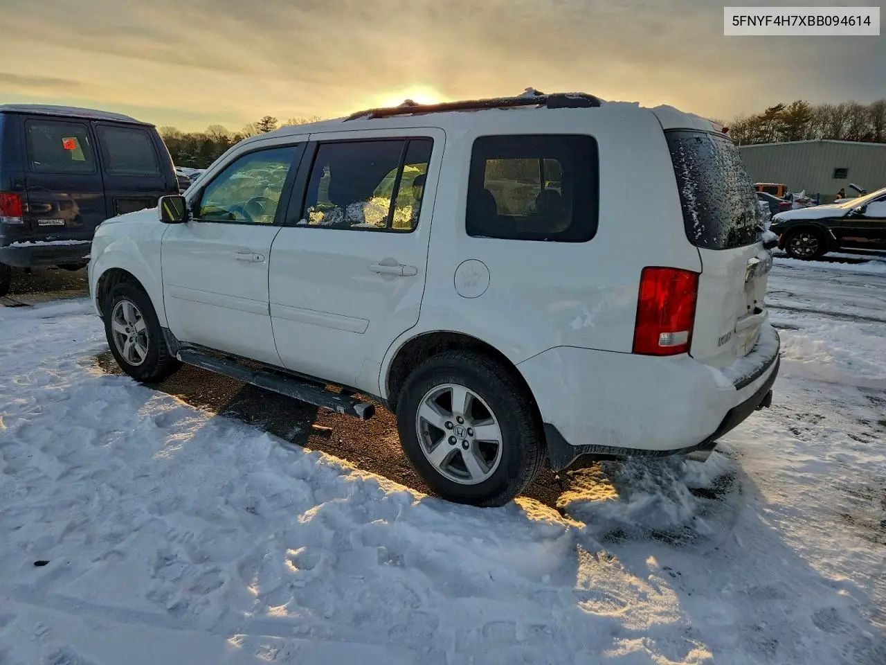 5FNYF4H7XBB094614 2011 Honda Pilot Exln