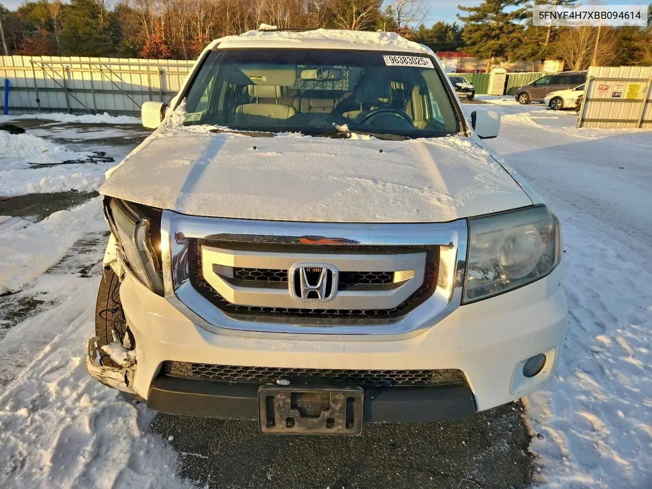 5FNYF4H7XBB094614 2011 Honda Pilot Exln