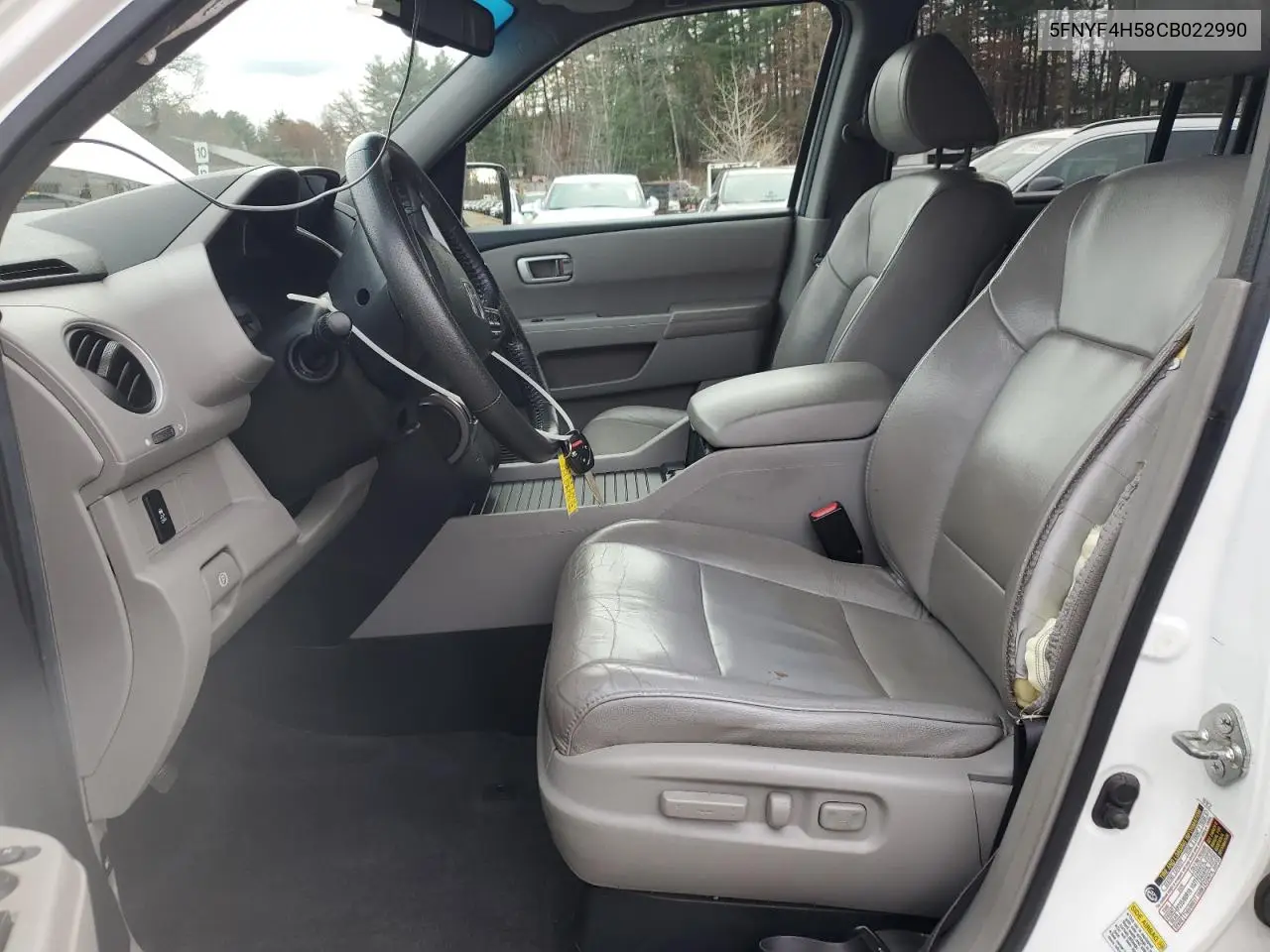 5FNYF4H58CB022990 2012 Honda Pilot Exl