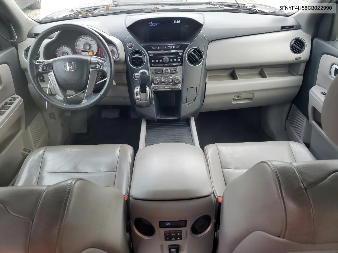 5FNYF4H58CB022990 2012 Honda Pilot Exl