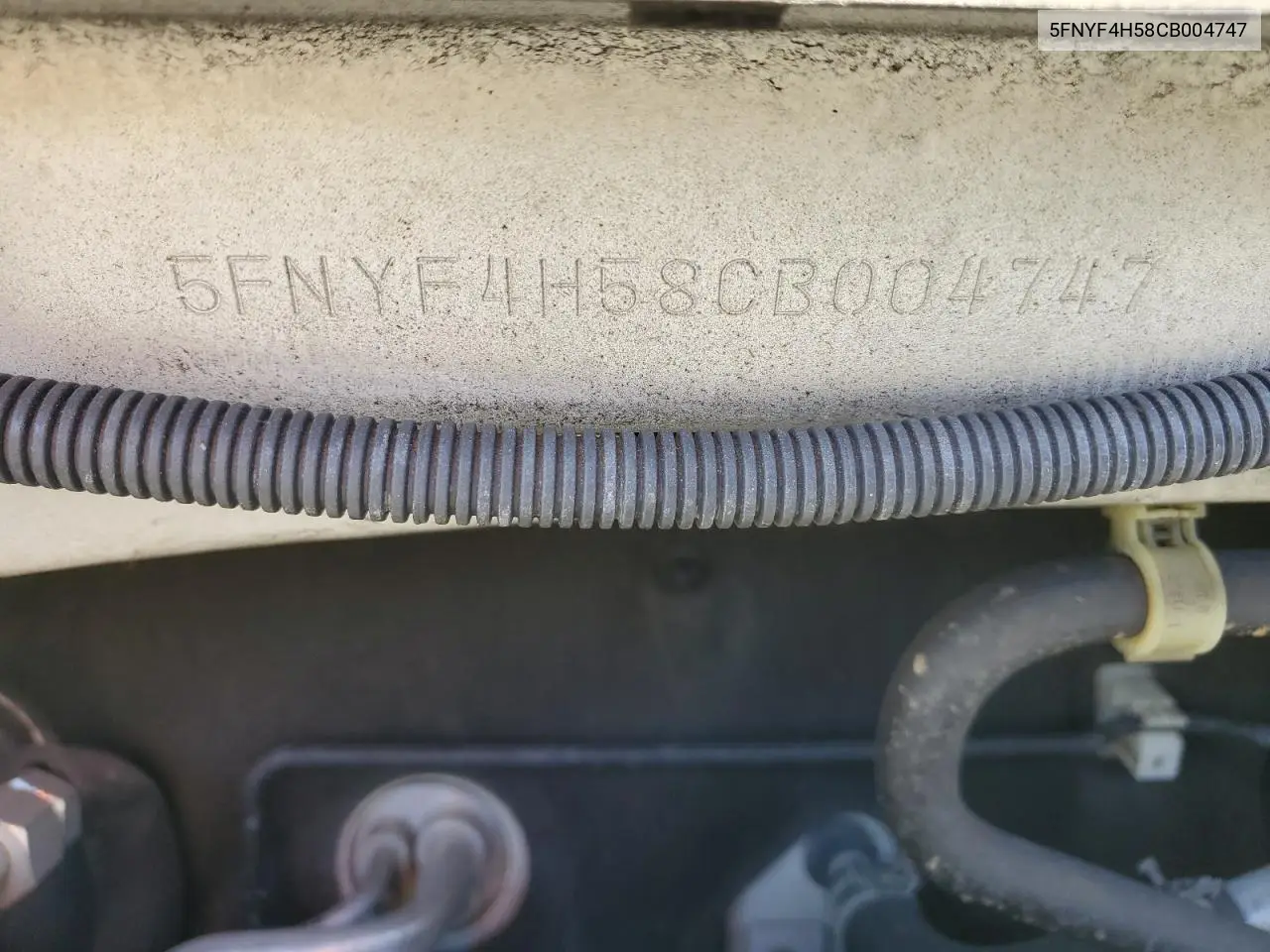 5FNYF4H58CB004747 2012 Honda Pilot Exl