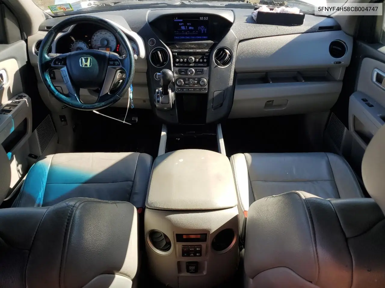 5FNYF4H58CB004747 2012 Honda Pilot Exl
