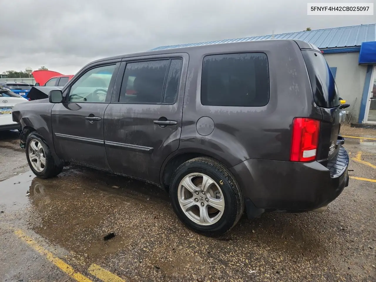 5FNYF4H42CB025097 2012 Honda Pilot Ex
