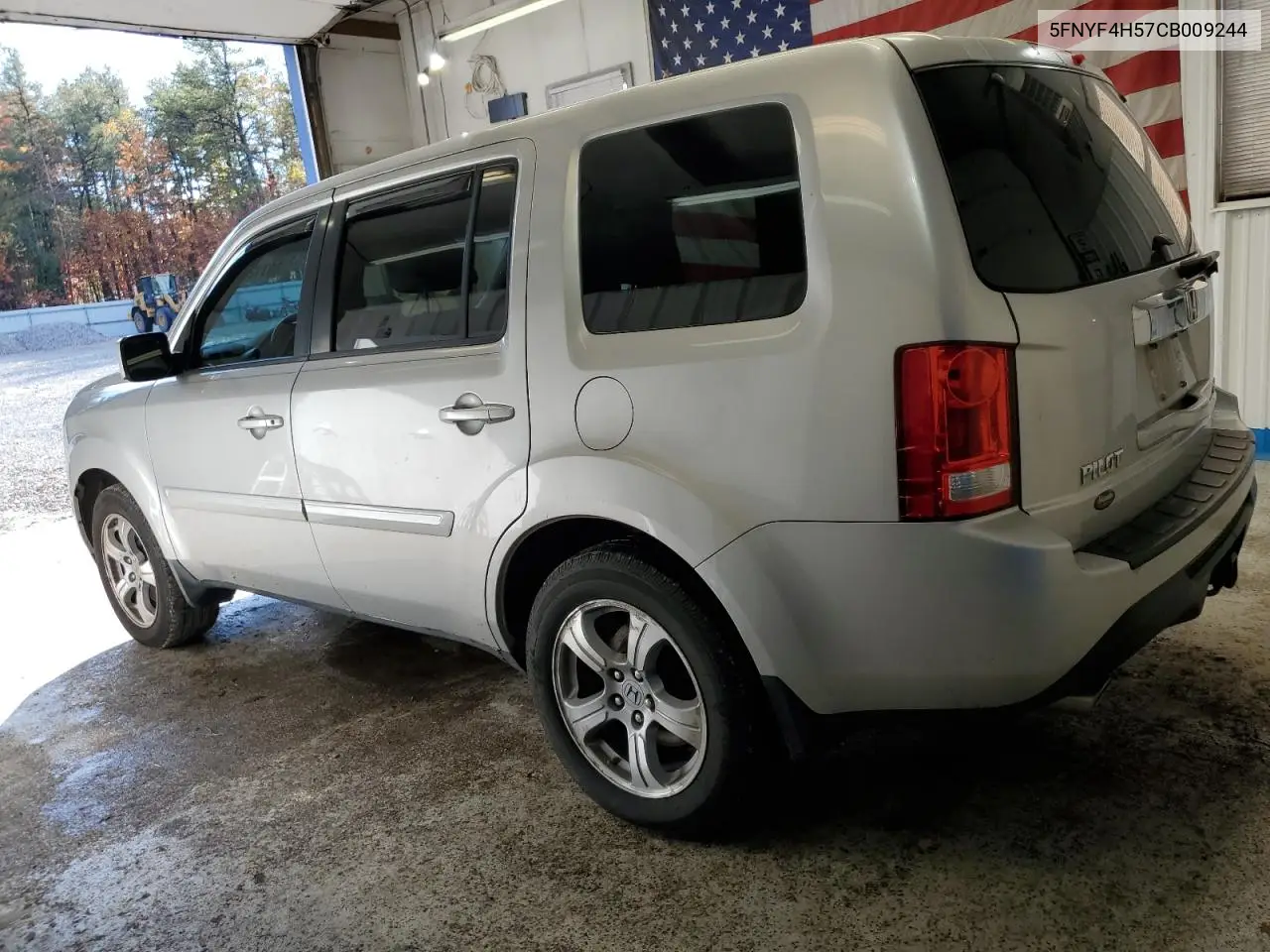 5FNYF4H57CB009244 2012 Honda Pilot Exl