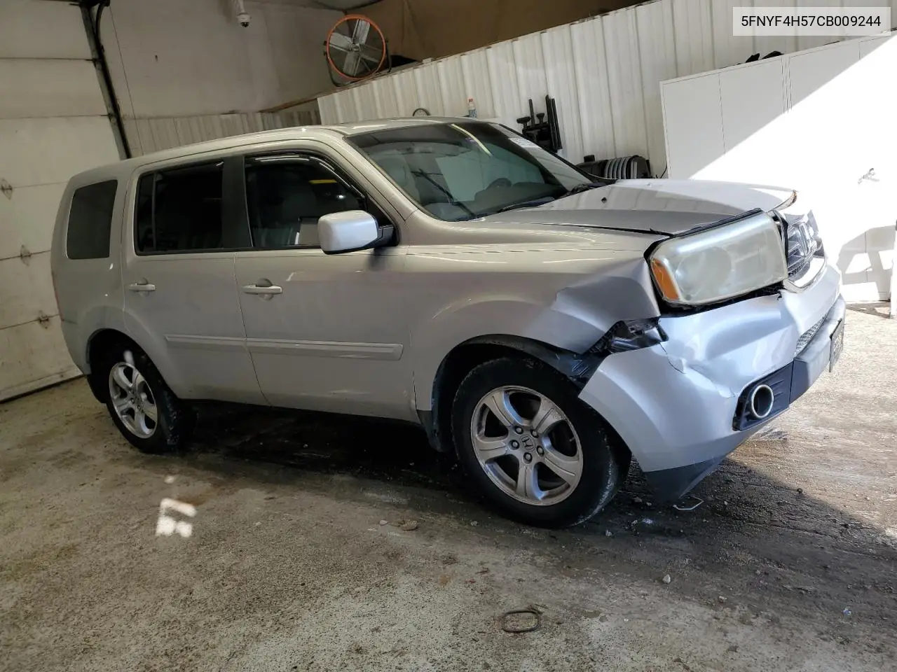 5FNYF4H57CB009244 2012 Honda Pilot Exl