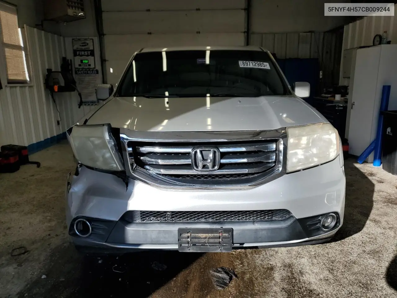 5FNYF4H57CB009244 2012 Honda Pilot Exl