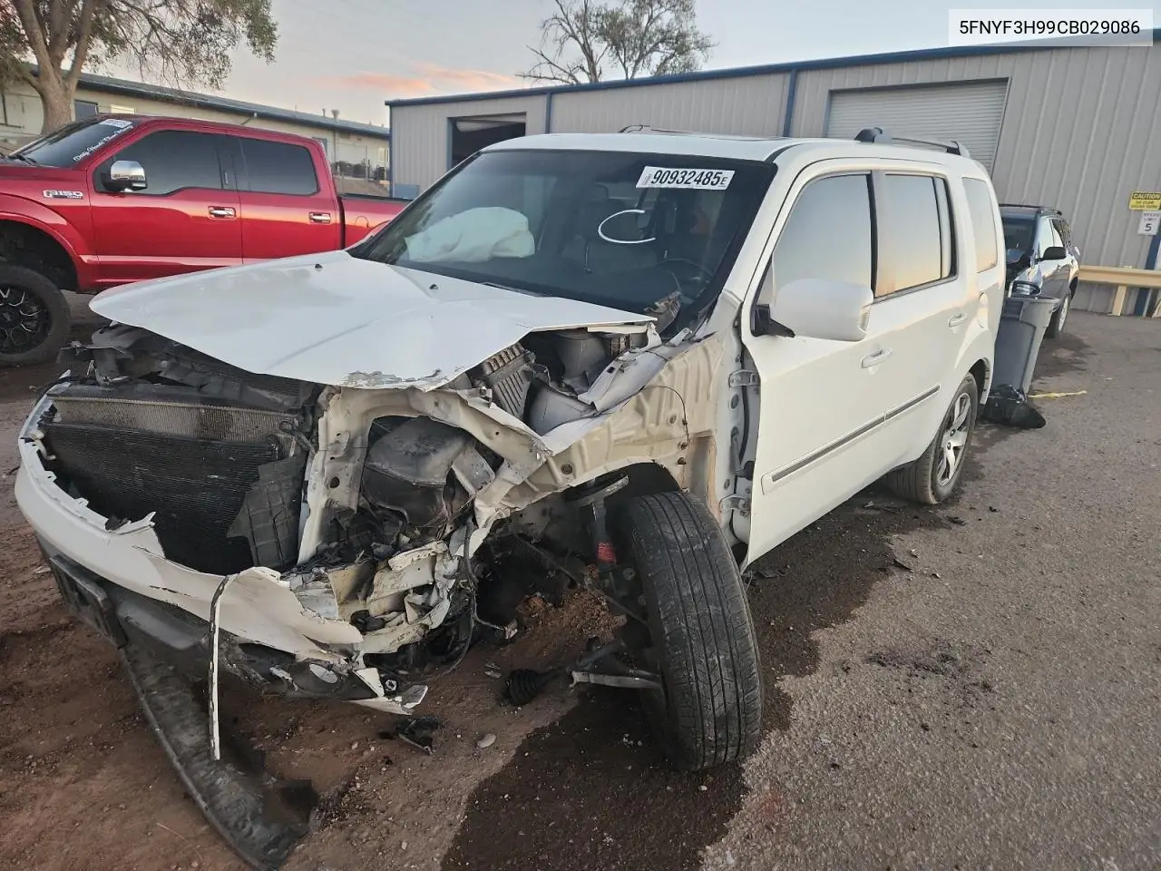5FNYF3H99CB029086 2012 Honda Pilot Touring