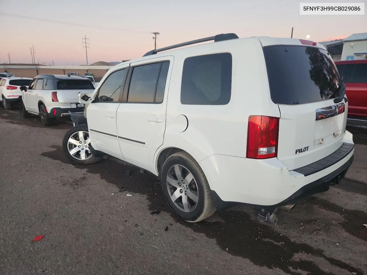 5FNYF3H99CB029086 2012 Honda Pilot Touring