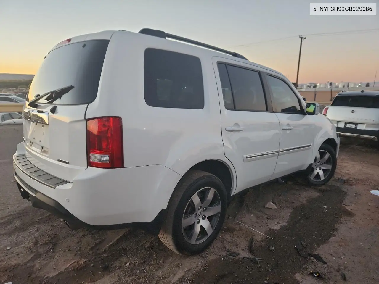 5FNYF3H99CB029086 2012 Honda Pilot Touring