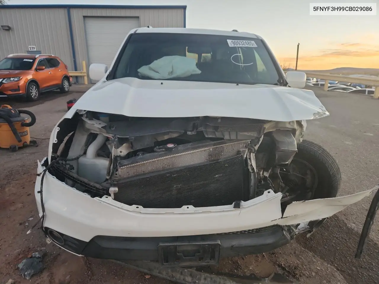 5FNYF3H99CB029086 2012 Honda Pilot Touring