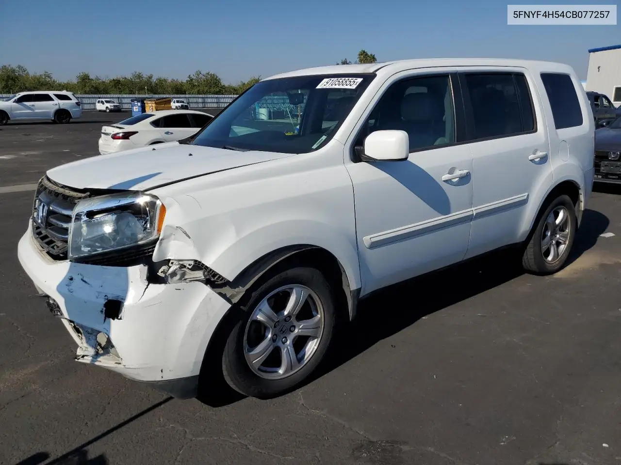 5FNYF4H54CB077257 2012 Honda Pilot Exl