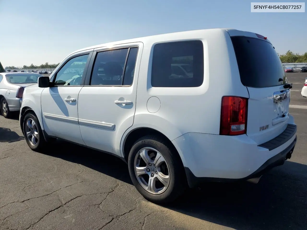 5FNYF4H54CB077257 2012 Honda Pilot Exl