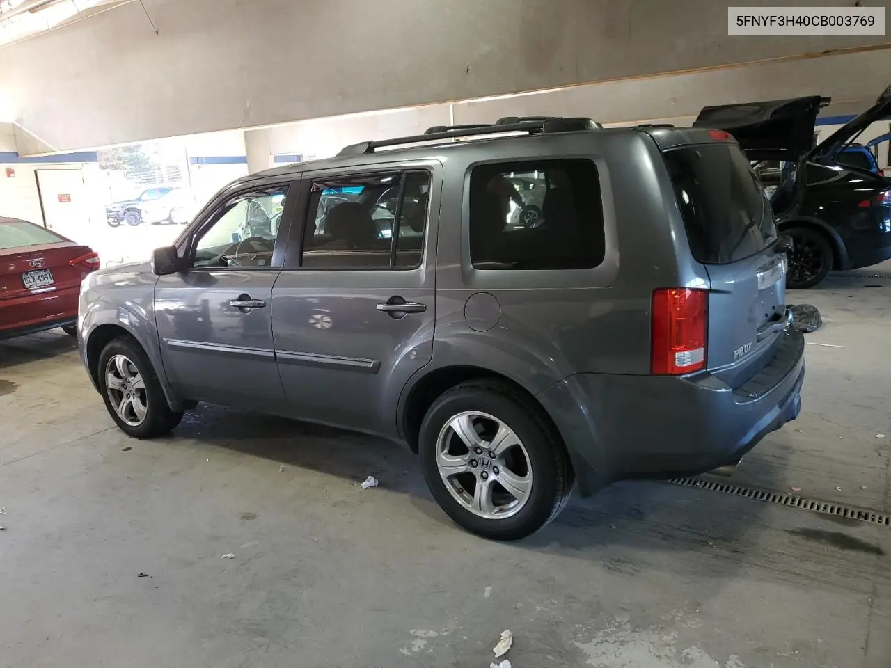 5FNYF3H40CB003769 2012 Honda Pilot Ex