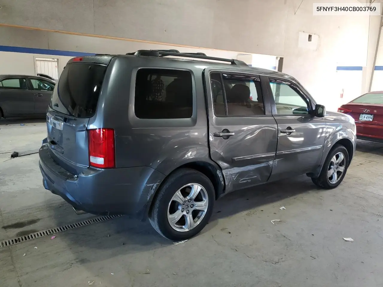 5FNYF3H40CB003769 2012 Honda Pilot Ex