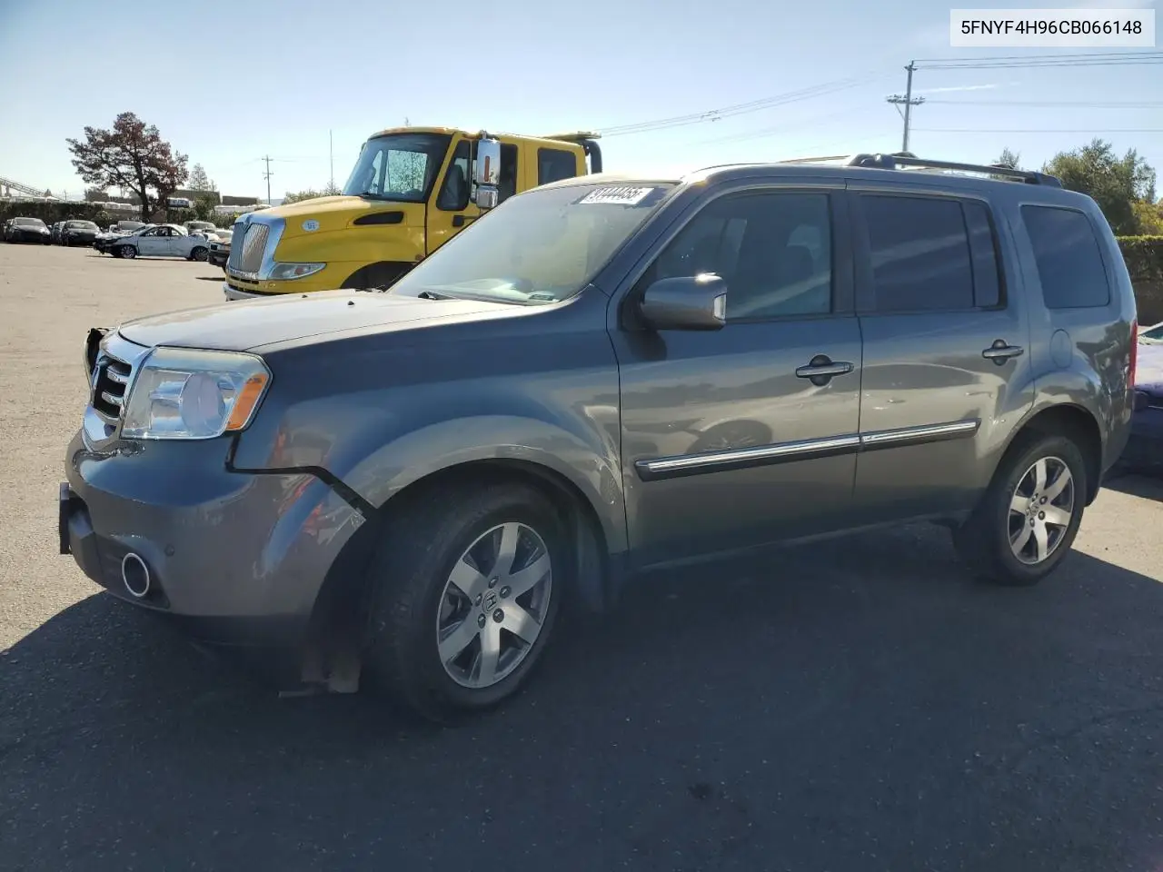 5FNYF4H96CB066148 2012 Honda Pilot Touring