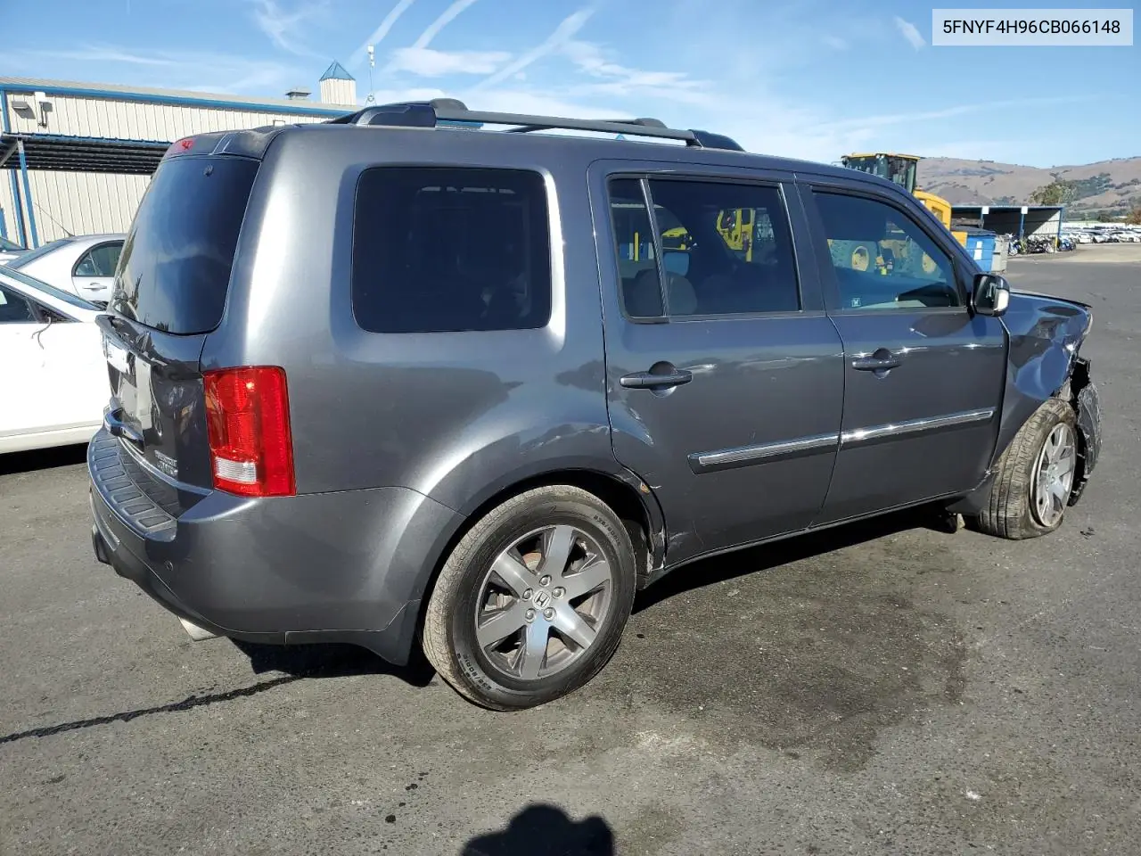 5FNYF4H96CB066148 2012 Honda Pilot Touring