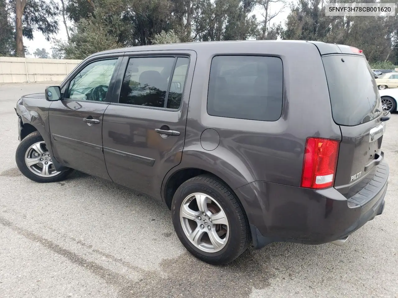 5FNYF3H78CB001620 2012 Honda Pilot Exln