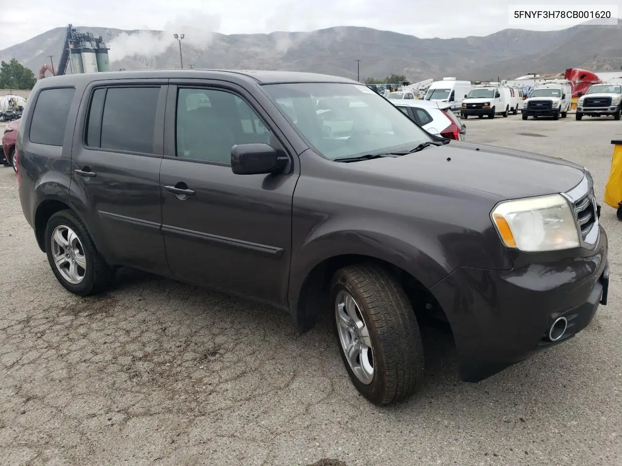 5FNYF3H78CB001620 2012 Honda Pilot Exln