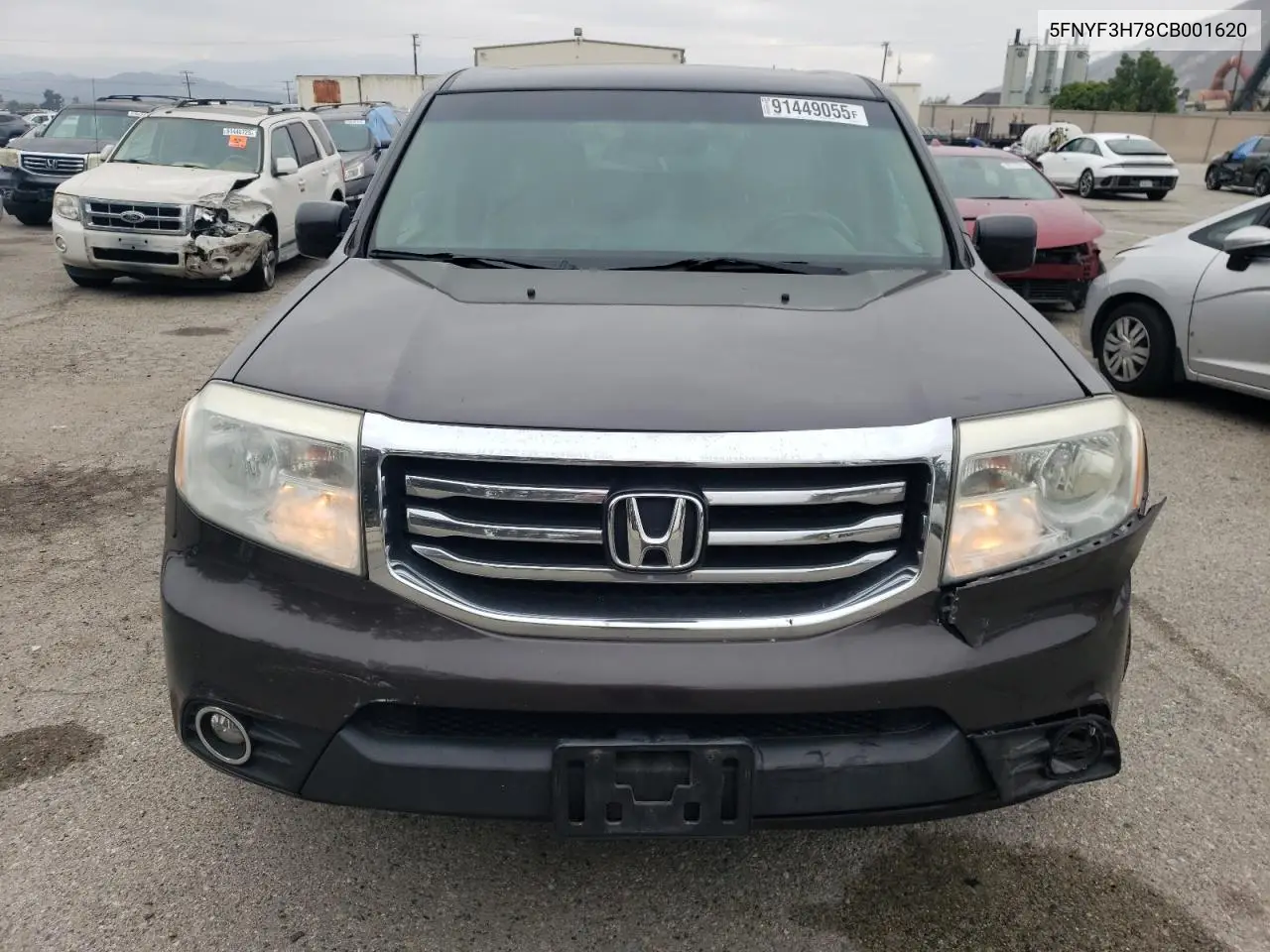 5FNYF3H78CB001620 2012 Honda Pilot Exln