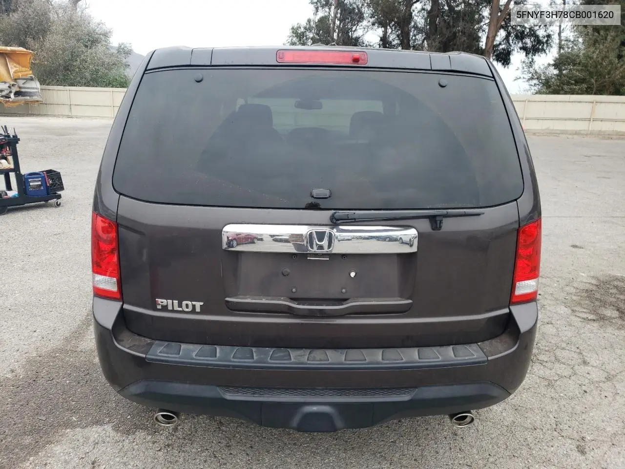 5FNYF3H78CB001620 2012 Honda Pilot Exln