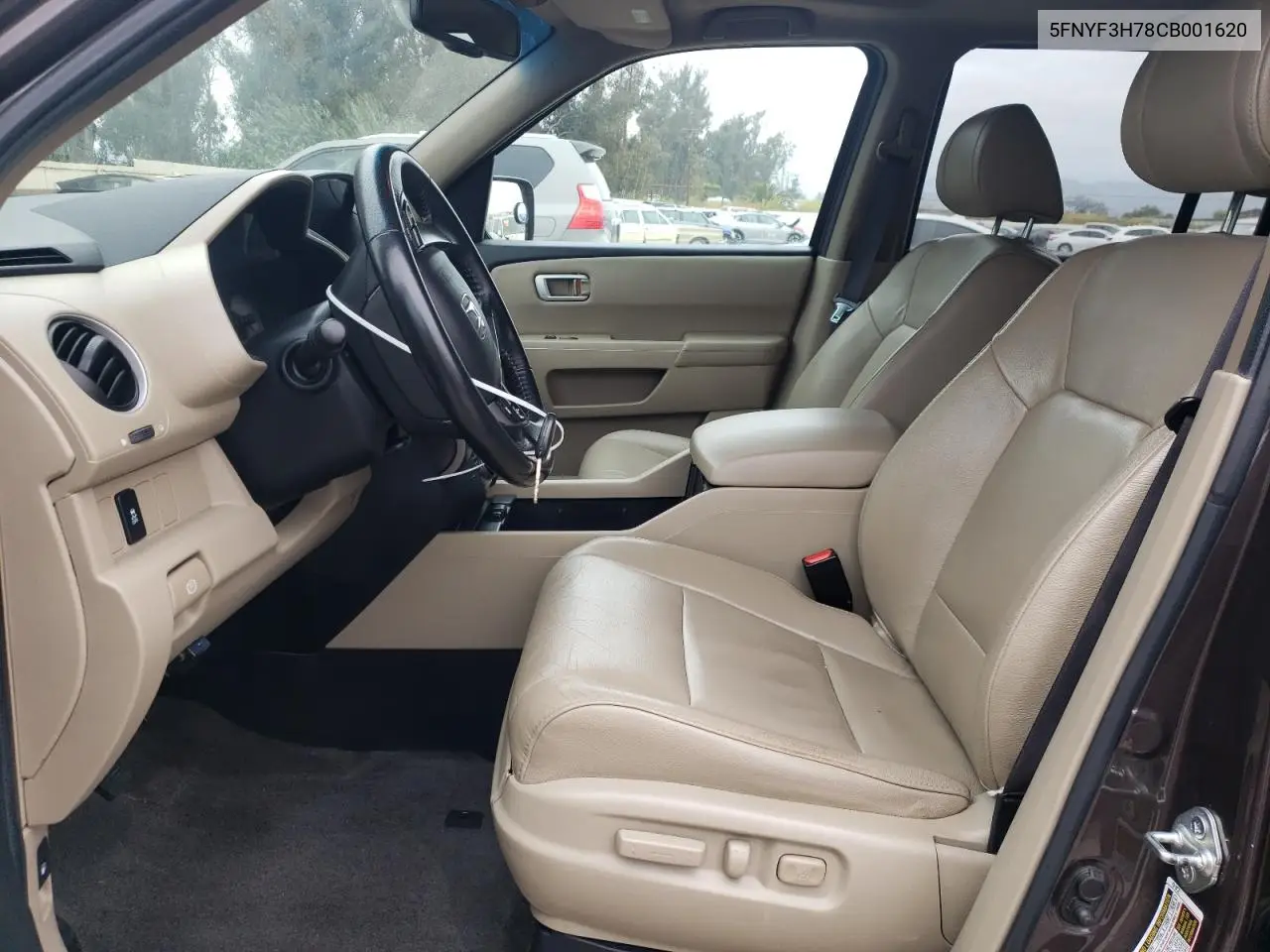 5FNYF3H78CB001620 2012 Honda Pilot Exln
