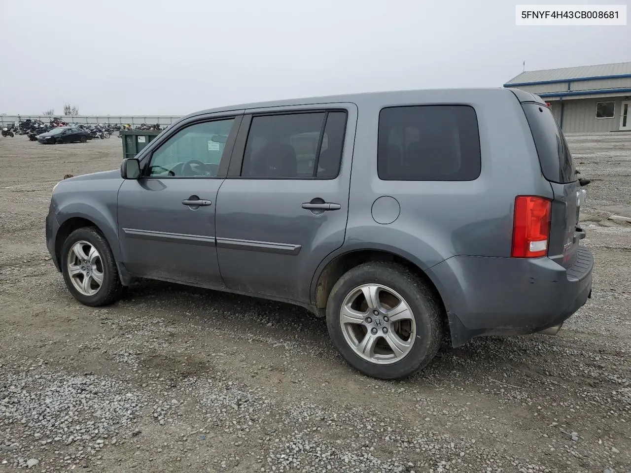 5FNYF4H43CB008681 2012 Honda Pilot Ex
