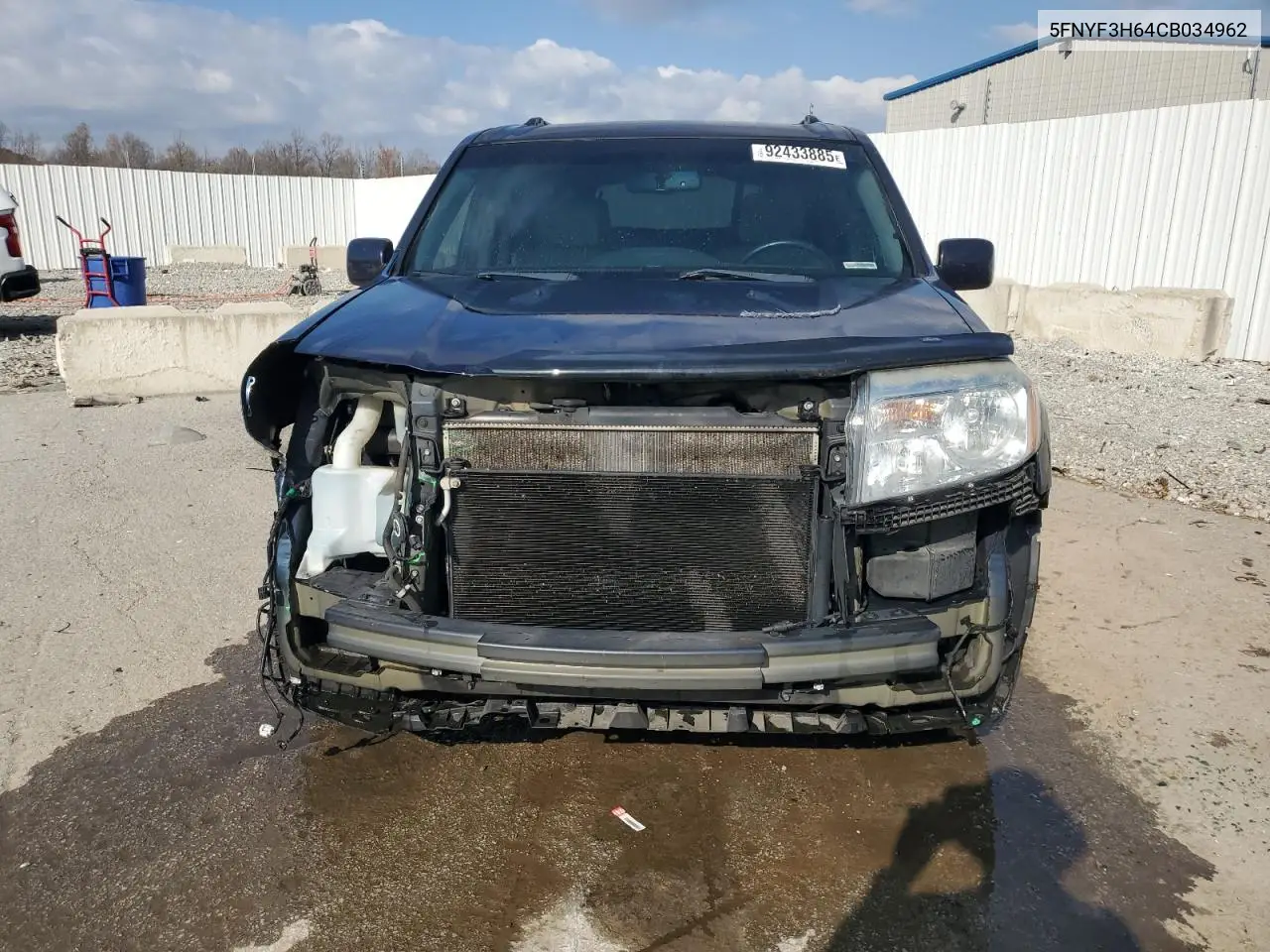 5FNYF3H64CB034962 2012 Honda Pilot Exl