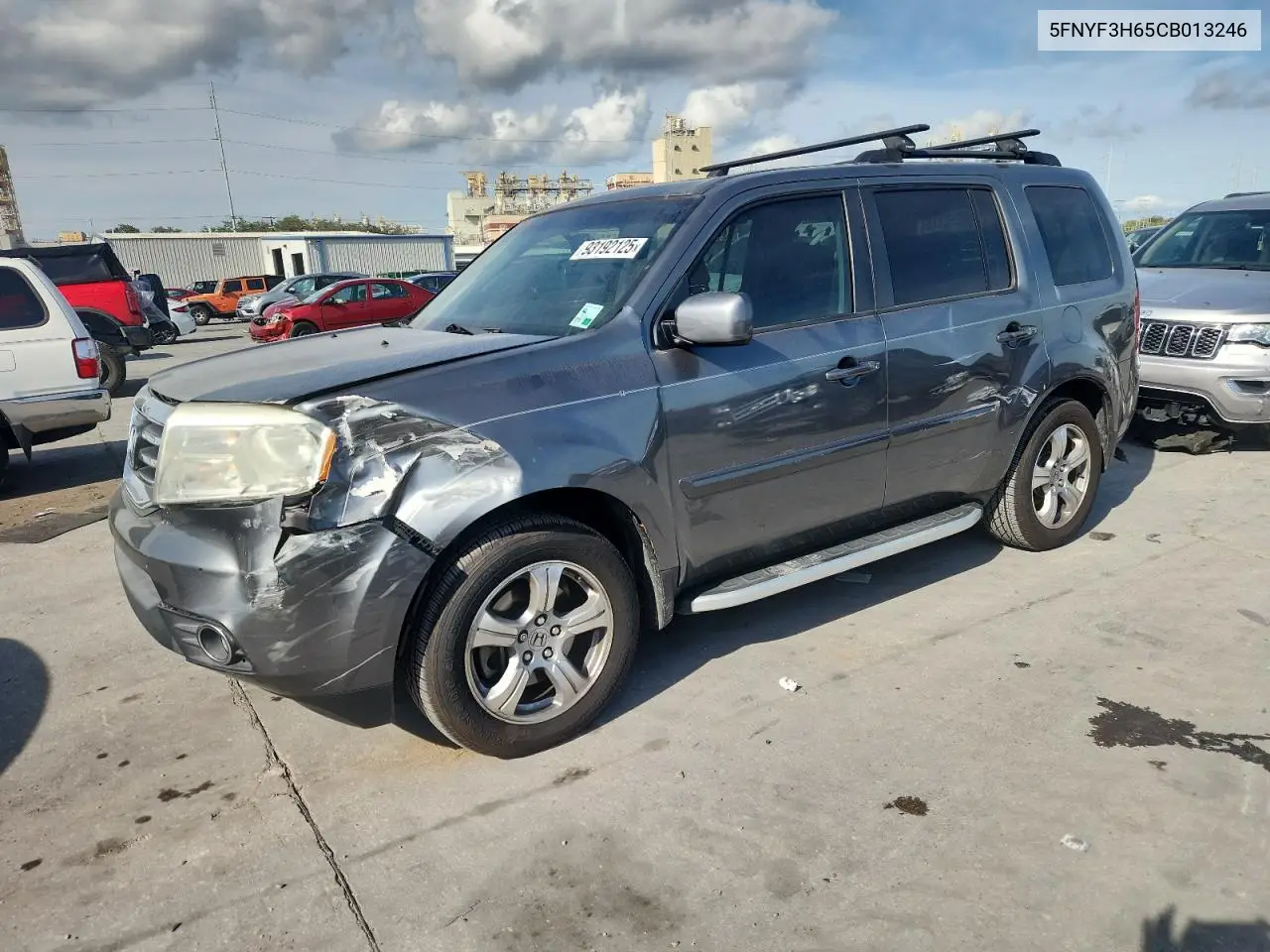 5FNYF3H65CB013246 2012 Honda Pilot Exl