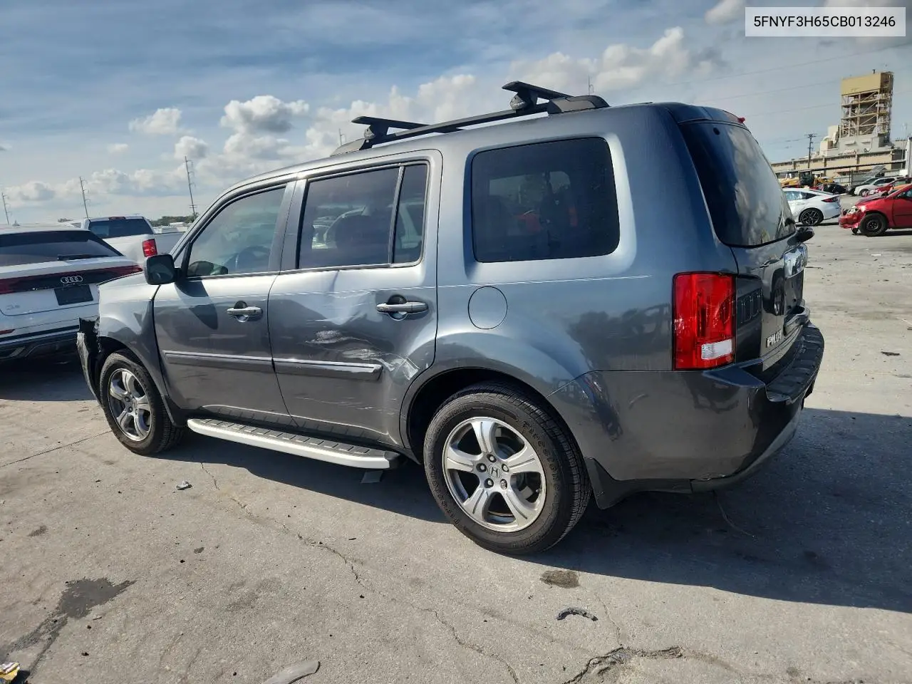 5FNYF3H65CB013246 2012 Honda Pilot Exl