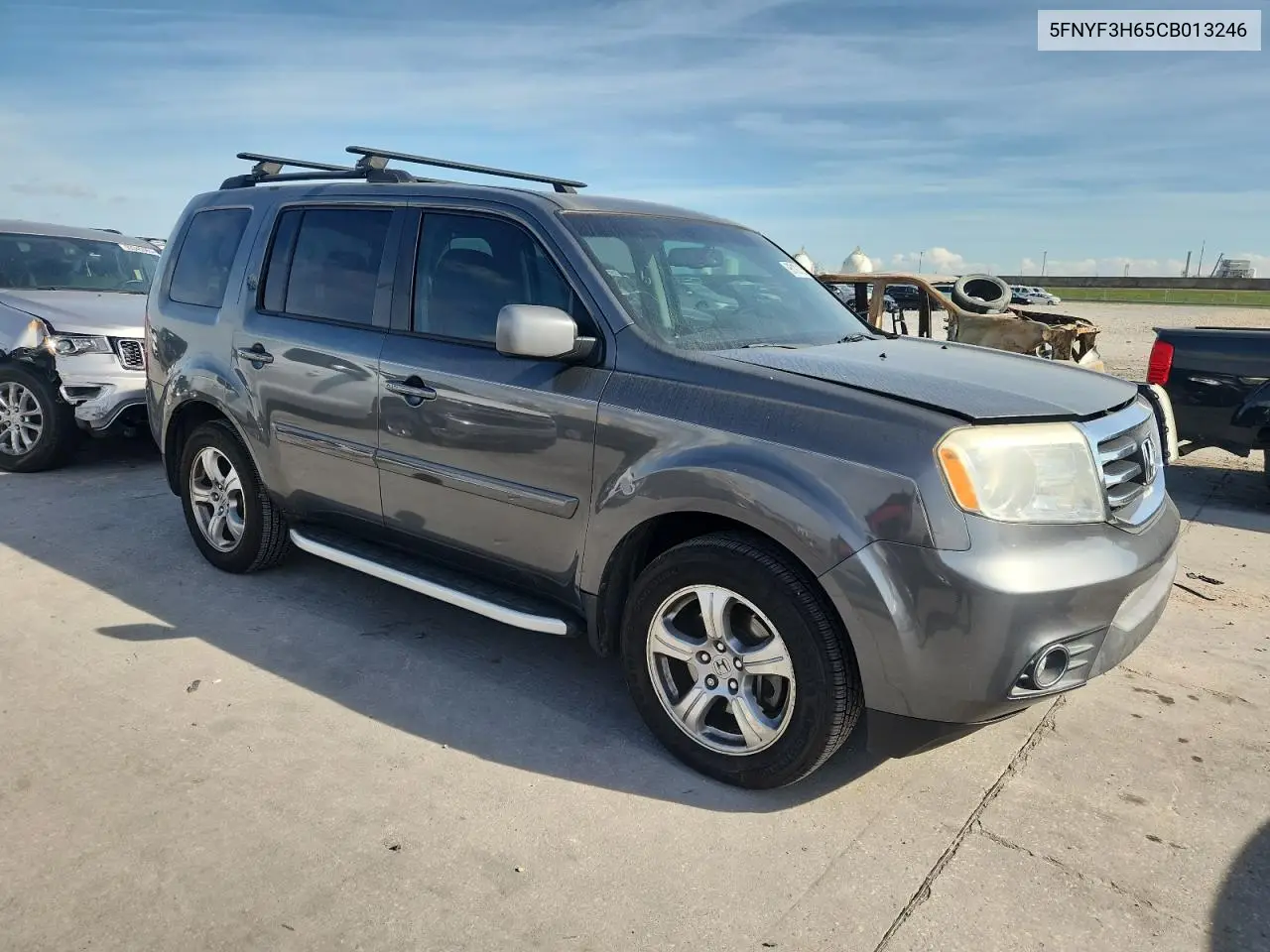 5FNYF3H65CB013246 2012 Honda Pilot Exl