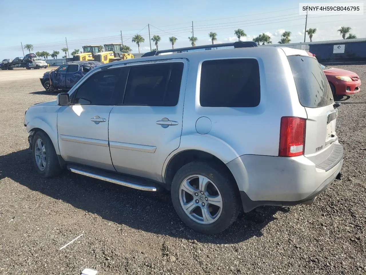 5FNYF4H59CB046795 2012 Honda Pilot Exl