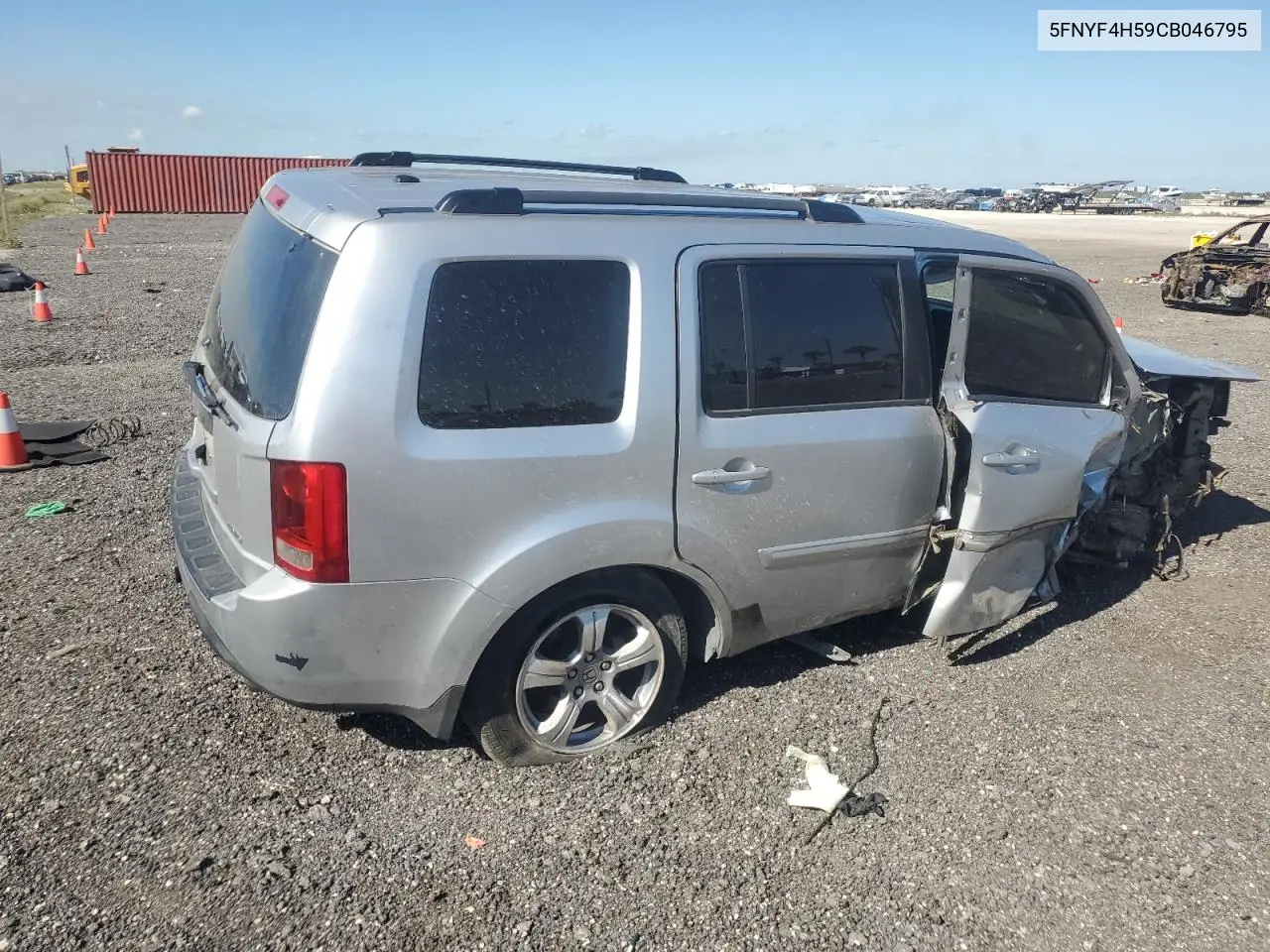 5FNYF4H59CB046795 2012 Honda Pilot Exl